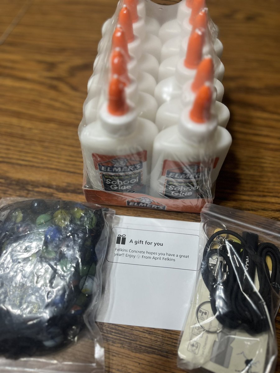 Thank you Felkins Concrete and Amelia Kimmel for donating to our classroom! Still a few high needs items we need to start the school year if you would like to help! amazon.com/hz/wishlist/ls…