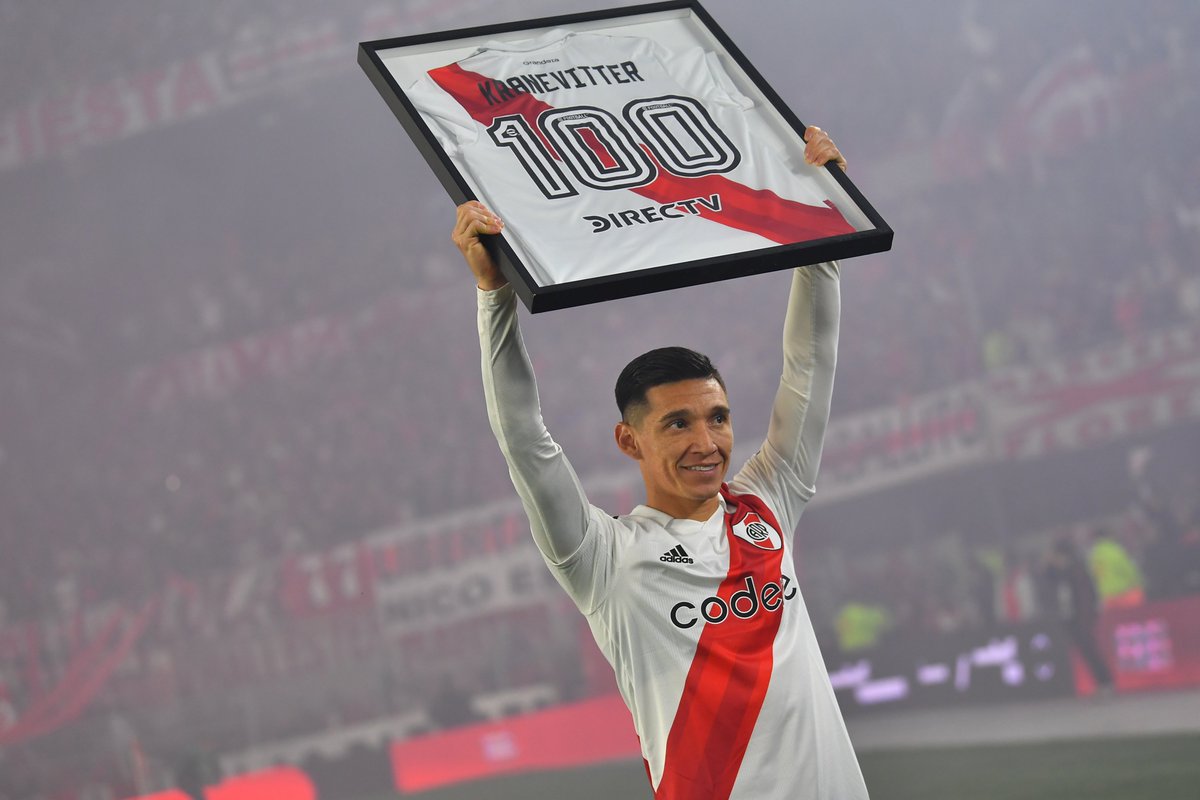1⃣0⃣0⃣ veces Kranevitter 🤍❤️🤍👏