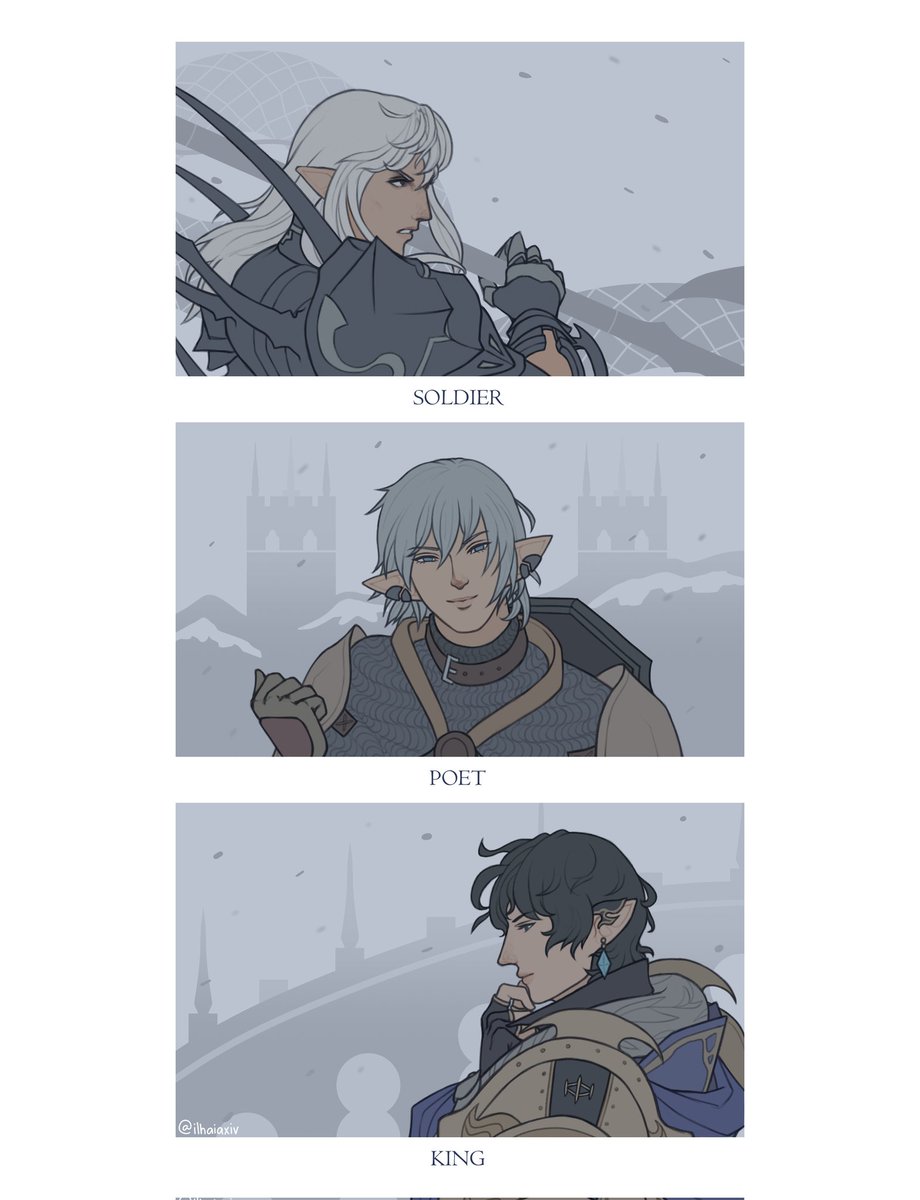 ilhaiaxiv's tweet photo. getting all my heavensward feelings out, part 738536482 🥹 #ffxivart
--
pls see inspo/ref in the replies! ⬇️ https://t.co/M5rWL88s4y