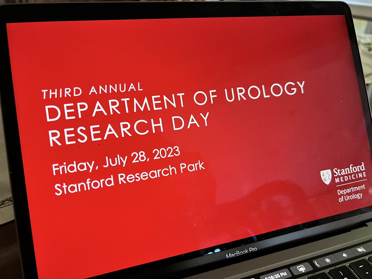 liaojoe1's tweet photo. Terrific turnout at the annual @StanfordUrology Research Day! #careerdevelopment #mentorship #surgeonscientist #cancerbio #AI #BigData from our remarkable faculty and trainees. @ecskinner53 @ShkolyarE @markalaurie15 @Dr_A_Dobberfuhl https://t.co/sQaGUteM9d