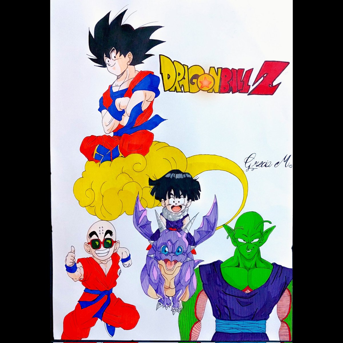Tengo que trabajar mucho en los fondos.. pero creo que ellos me quedaron super cheveres 👌🏻😉. Que opinan 🤔
#FelizViernesATodos #goku #DragonBall #DragonBallZ #DragonBallGT #DragonBallSuper #anime #AnimeArt #animefanart #AnimeLover