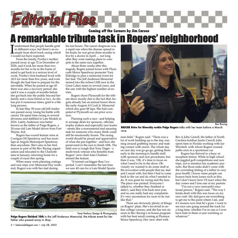 JimCarsonLMD's tweet image. Friday Features for #LateModelDigest part 1 (gotta have 3 parts today - see it all at once on Facebook or through the LMD email list) - @PaigeRogers88 @PlymouthMSpeed @CRAracing @ShadyBowl @RevRacin @JeffGanusRacing