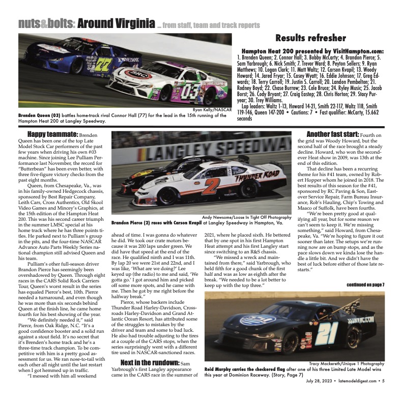 JimCarsonLMD's tweet image. Friday Features for #LateModelDigest part 2 - @TheLevelPebble @OnawaySpeedway @LangleySpeedway @bpierce354 @LeePulliam11 @DominionRaceway @evergreenspdwy @michaelatwell1