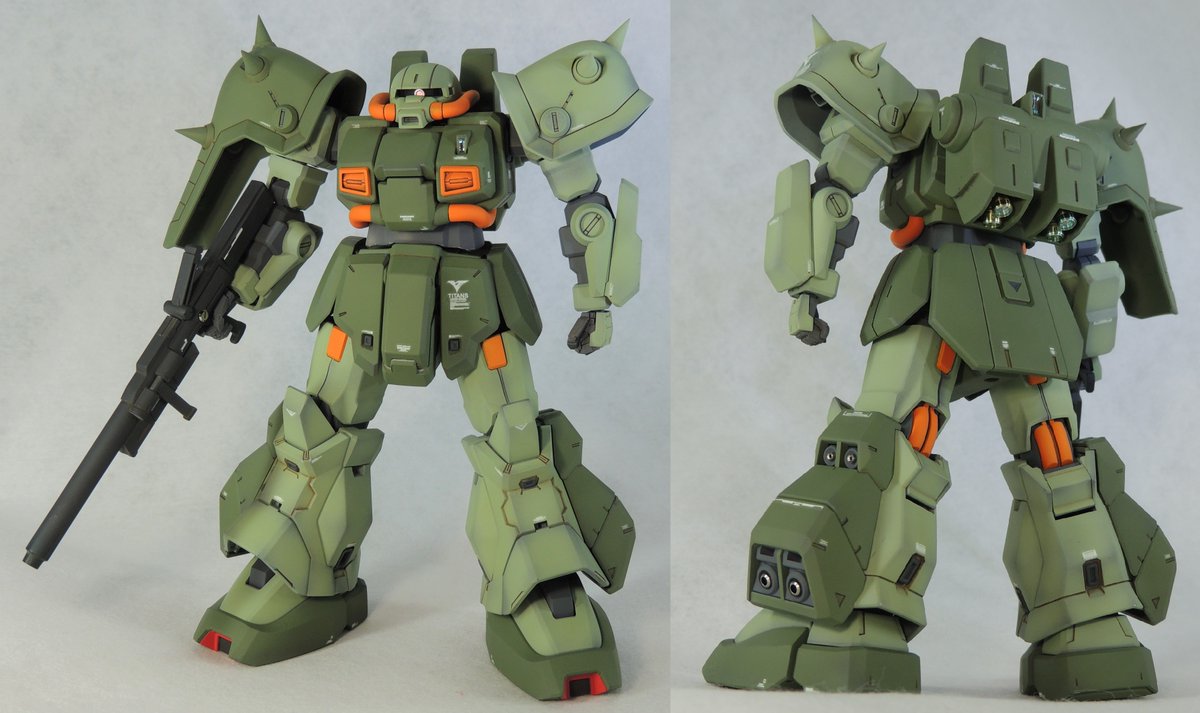 ニ*ン様 ホビーハイザック＆ハイザックカスタム HGUC ハイザック・カスタム 【ホビーハイザック 改造品】 完成！！