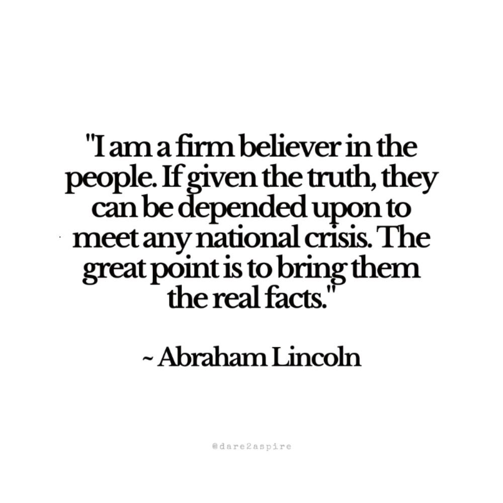 #quoteoftheday #abrahamlincoln #dare2aspire #nofakenews #FridayFeeling #Lincoln #Illinois #publicservant #trustee #elatownship #landoflincoln