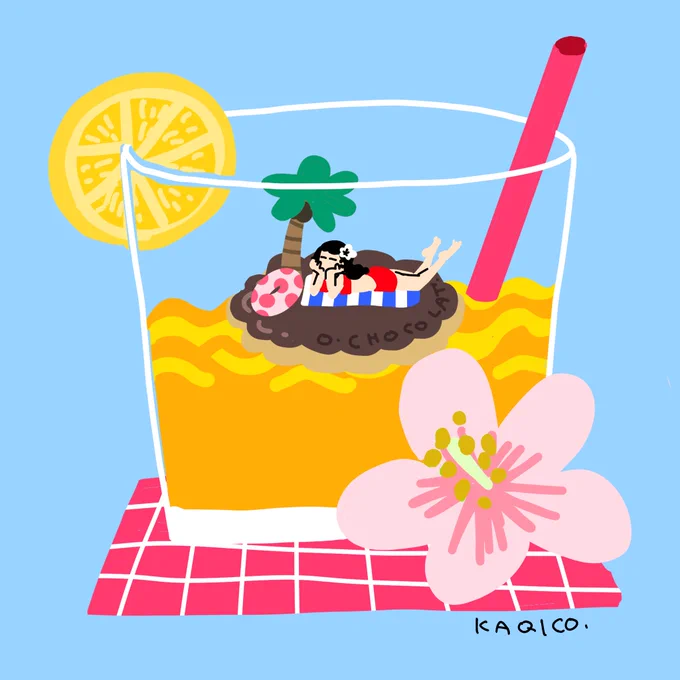 「グラスの中のバカンス」