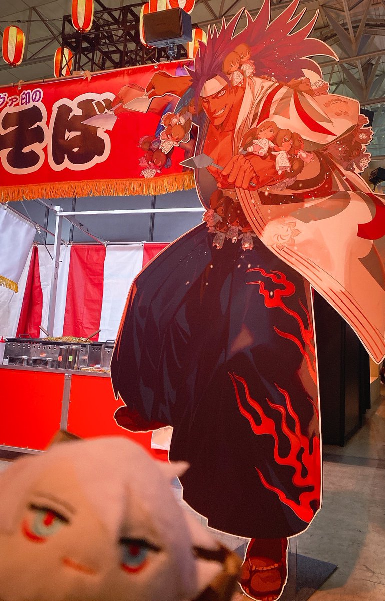FGO「やきそばやさんのビーマお兄さんに会ってきた!!!!ありがとうございます! #FG」|江川あきら▽AKIRAEGAWAのイラスト