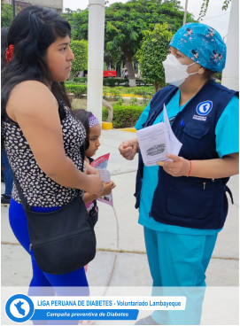 ligadiabetes's tweet photo. Campaña educativa de diabetes en el Pueblo Joven San Martín - Lambayeque, lunes 25 de julio.
Voluntariado Lambayeque, participan: 
✨Lic. Enf. Rosa Rodríguez Villalobos
✨Lic. Enf. Cecilia Villoslado Calderón
✨Téc. Enf. Edith   Niño Ventura
✨Int. Enf. André Rivero Zapata https://t.co/LQQJhf4iIp