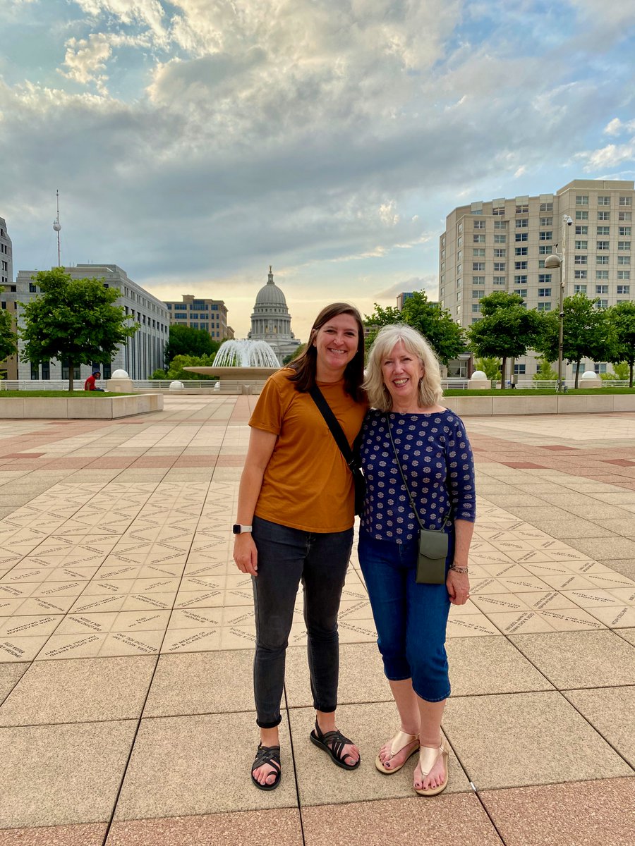augie_aba's tweet image. Dr. Amanda Barton and Dr. Kathleen Cook, two BCBAs representing Augie ABA, nerding out on single-case research designs, and making lots of nerdy new research friends in Madison  WI! #IESSCRD