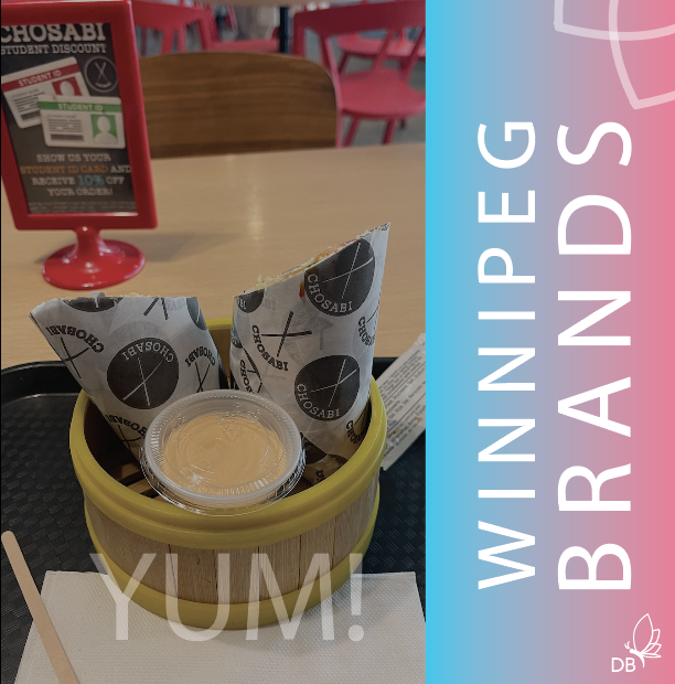 Tried <a href="/chosabi/">Chosabi</a>'s mouthwatering sushi burrito! Their brand stands out with innovative twists, cute packaging, and a lasting logo impression. Support local businesses! 🍣🌯 #BrandExperience #SushiBurrito #LocalFavorites #WinnipegEats #Chosabi #DragonflyBranding