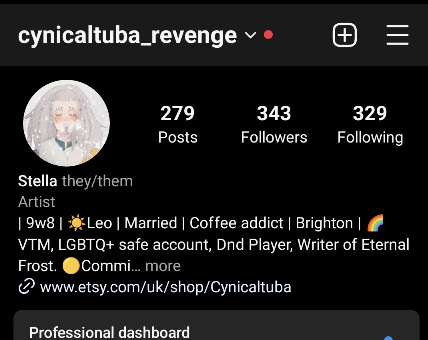 CynicalTuba's tweet photo. Just a reminder that you can find me on insta where I still post art and accept commissions! 

Also novel updates will be there as well. https://t.co/IZlR6UdKzL