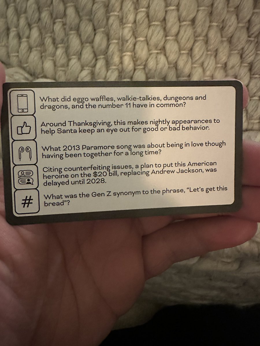 tanneralvarez's tweet photo. @makesolidroots hmmm the answers for this card seem incorrect https://t.co/yfJZENH0tw