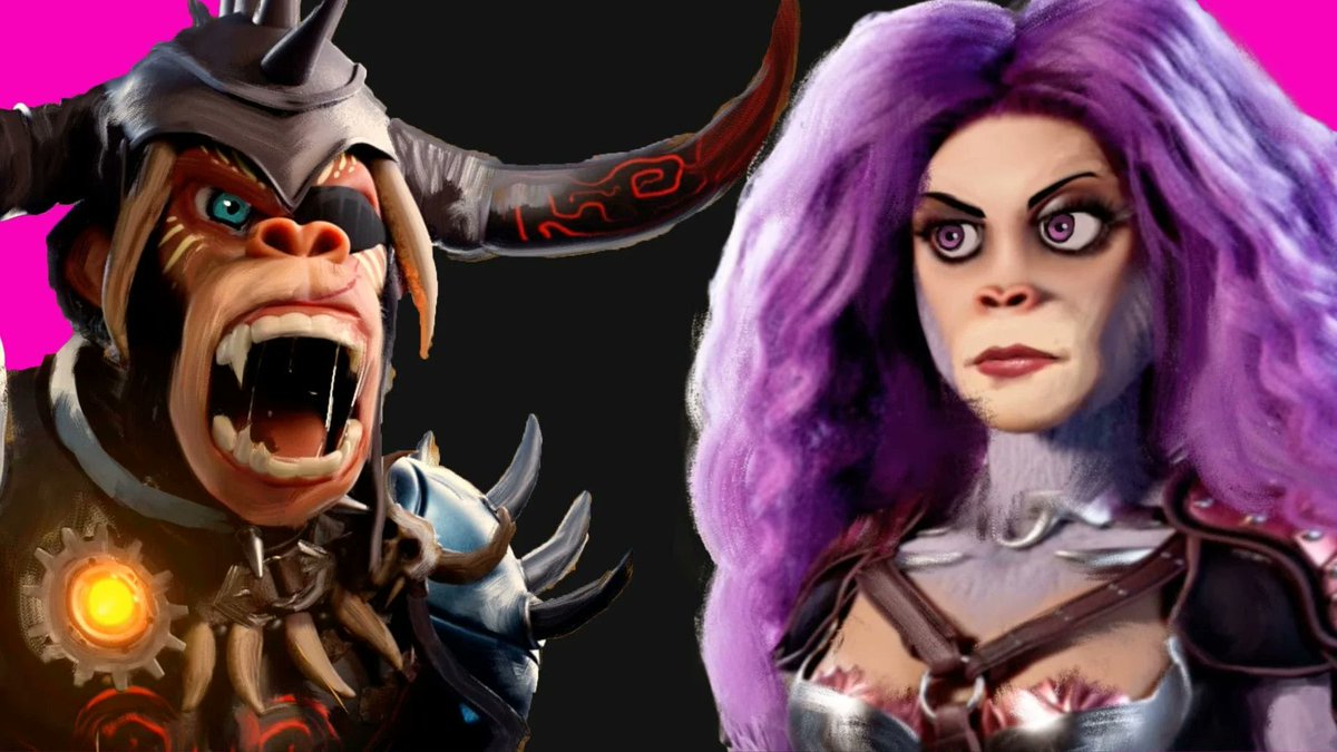 I'm summoning god apes for the side of Good. #SacrificersSecretTrials