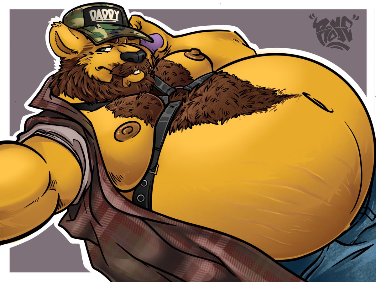 Shoujax1's tweet photo. @HiImRoxe gave this to me and I’m blown away. Based off of one of my favorite pictures, I took, I am deeply touched. The quality is out of this world and the talent is amazing. Go give him a follow if ya aren’t already. Thank you :) #furry #gainer https://t.co/npxea9PAG5