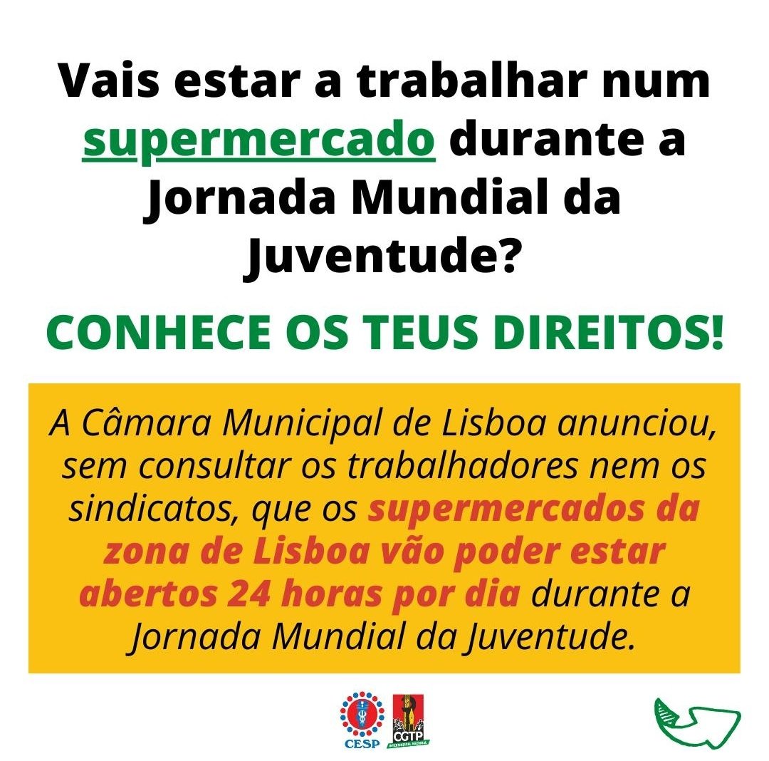 Isto ultrapassa vários admissíveis.
Toda a população, crente, menos crente, deveria estar fortemente contra isto e do lado dos trabalhadores.