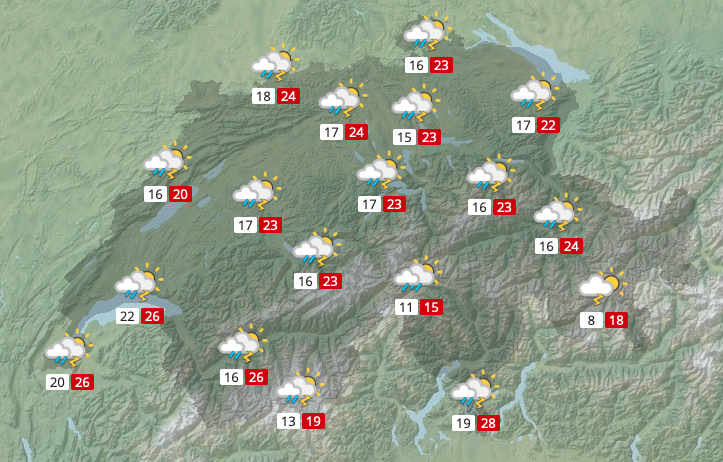 meteonewsSA's tweet photo. Ce dernier samedi de ce mois de #juillet s'annonce #instable, #humide et #venteux. Des #averses et #orages sont ainsi attendus cet après-midi et ce soir avec une #intensité parfois #marquée, notamment dans le #Chablais. Suivi en direct par ici! https://t.co/RV60Pe1QKm (vd) https://t.co/I6iWI8nyiH
