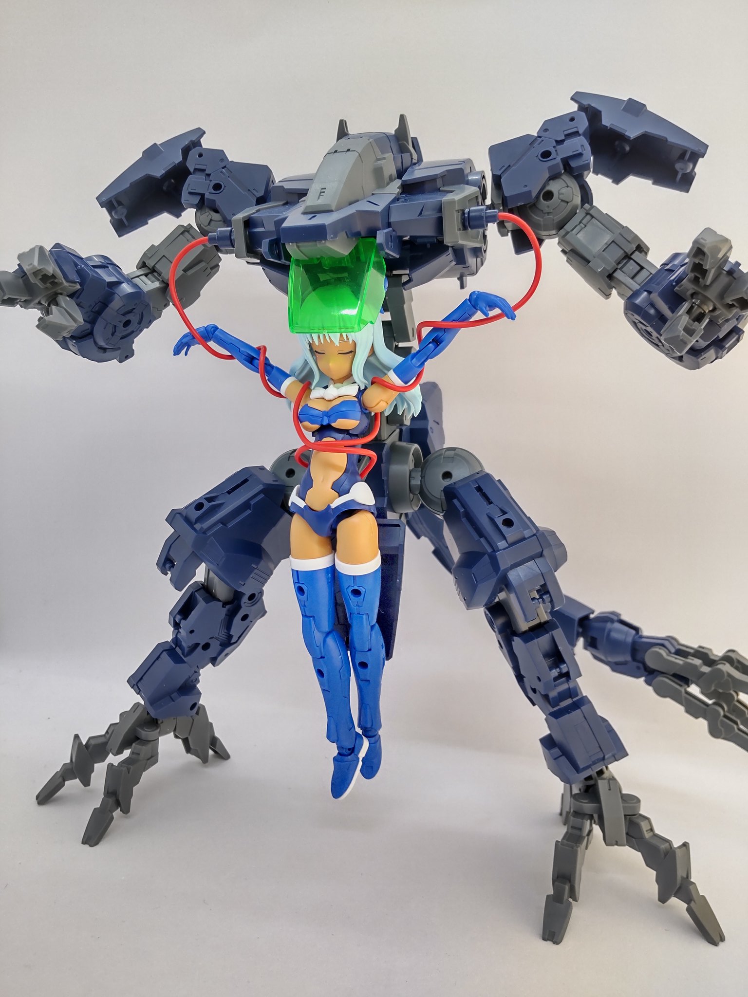 30MM プロヴェデル　カスタム品 30MM 1/144 eEXM GIG-R01 プロヴェデル(type-REX 01) を作る