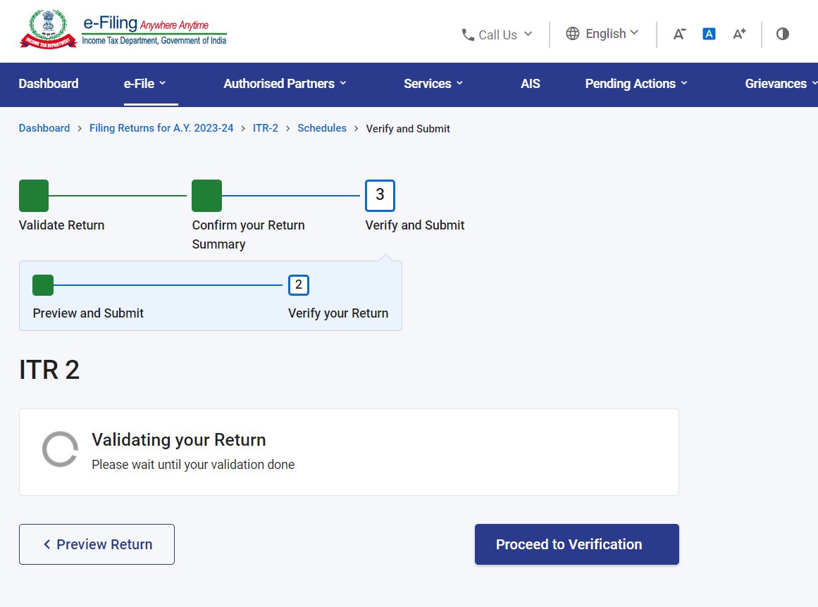 deepakvermadv's tweet photo. @IncomeTaxIndia Not yet.
There are errors at every step.
Validation step is failing. https://t.co/Ew7iwcPm0M