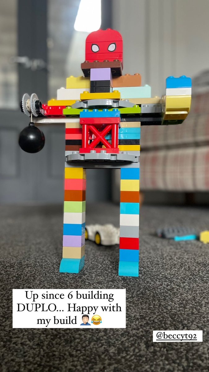 CLCourtney82's tweet image. When you have kids and they get up at 06:00am… Happy with my build 🤦🏻‍♂️😂 #DUPLO