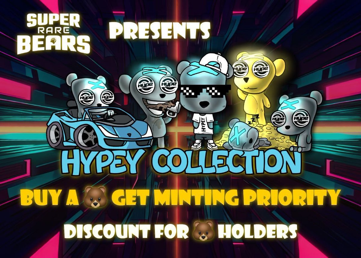 #MultiversX fam, so far there are 29 buys of SuperRareBears, therefore 29 🎟️ for a chance to win a SRB 🐻 or Abominator 💉 NFT

<a href="/pulsarmoney/">Pulsar Money</a> send 100 RARE to 100 reactions

Each buy from @xoxnoNFTs, or other market places is a ticket 🎟️ with a chance of winning. Live random pick