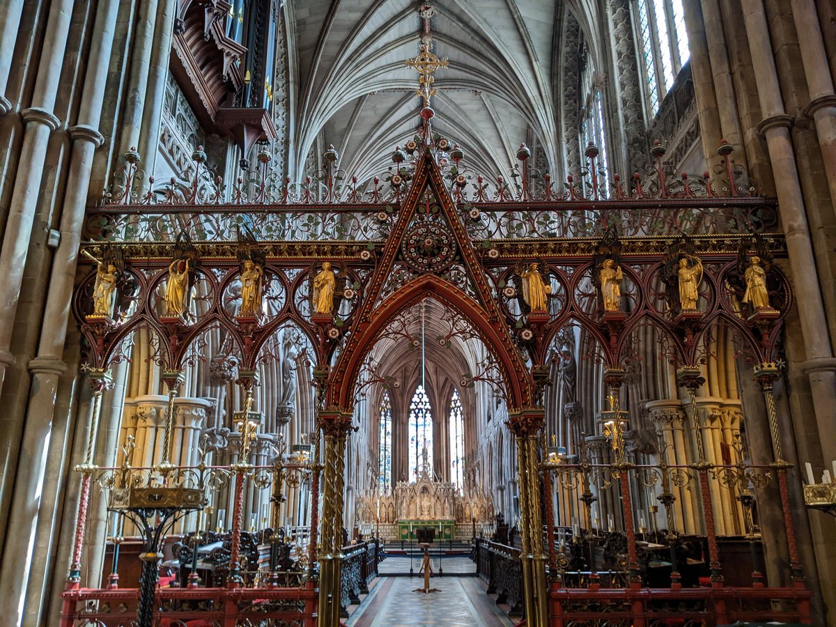 Lichfield cathedral - I love the angels and their musical instruments
#ScreenSaturday