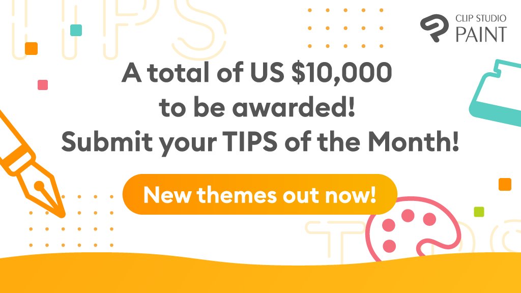 clipstudiopaint's tweet photo. Looking for Tips for How to Draw Hands, How to Use Color Mixing, and Illustrations with Constellation Motifs this month! We are accepting submissions up until July 31 01:00 UTC! Get in on this month’s cash prize pool. Details: https://t.co/3tMyc9FHWt https://t.co/ipIDsJhys7