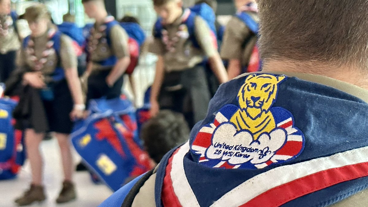 Chris Taylor (@christaylor_tsa) on Twitter photo Meet Eoghan, 14, from <a href="/WestLancsScouts/">West Lancs Scouts</a> who’s heading off to Korea with <a href="/UKContingent/">UK Contingent 🇬🇧⚜️</a> today. He says “I’ve never been abroad before and with all the different languages that will be spoken at the Jamboree, I’m looking forward to improving my communication skills.” Meet Eoghan, 14, from <a href="/WestLancsScouts/">West Lancs Scouts</a> who’s heading off to Korea with <a href="/UKContingent/">UK Contingent 🇬🇧⚜️</a> today. He says “I’ve never been abroad before and with all the different languages that will be spoken at the Jamboree, I’m looking forward to improving my communication skills.”