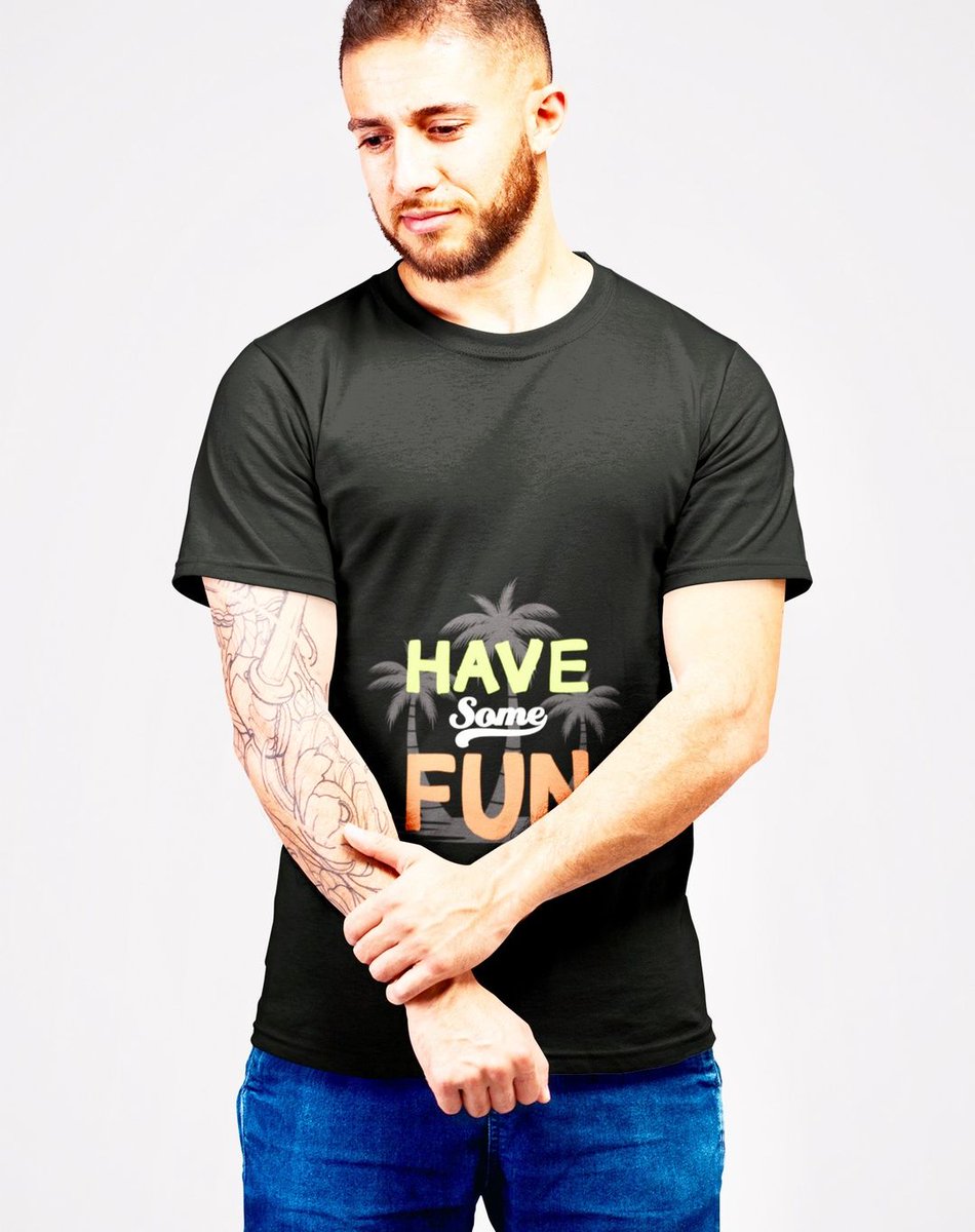 Peganceclothing's tweet image. Get ready to add some fun to your wardrobe with our latest men's t-shirts that feature playful illustrations of 'funtastic,' 'have some fun,' and 'stay chill.' Get your hands on these fun designs now! #mensfashion #funstyle #staychill