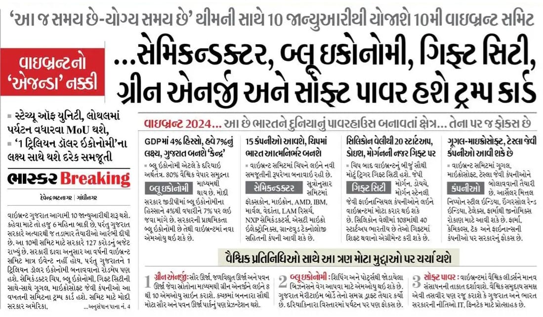 iDharmendraShah's tweet photo. 👉 10 જાન્યુઆરીથી વાઇબ્રન્ટ સમિટ યોજાશે

👉 વાઇબ્રન્ટ સમિટ માટે ગુજરાત સરકારની તૈયારીઓ શરૂ https://t.co/ICKp54qQtK
