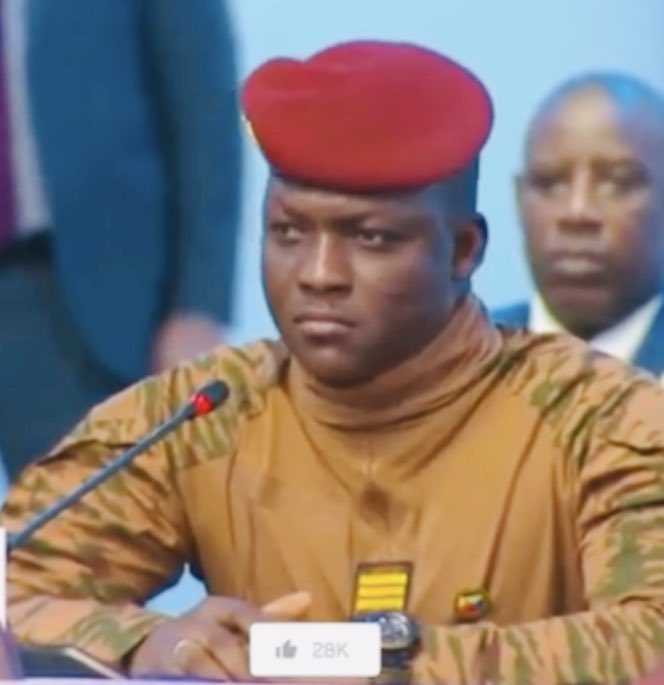 TshweuMoleme's tweet photo. Burkina Faso's 35 Year Old President, Captain Ibrahim Traore, Addressing The #RussiaAfricaSummit 

“Here, we feel at home. Russia is also family to Africa, because we share history. Russia has sacrificed a lot to liberate Europe and the world… Its not quite clear to me - how come that Africa, that has so many resources, water, solar energy; how come that (we’re) currently the poorest continent in the world… How come that we have to ask for help?”