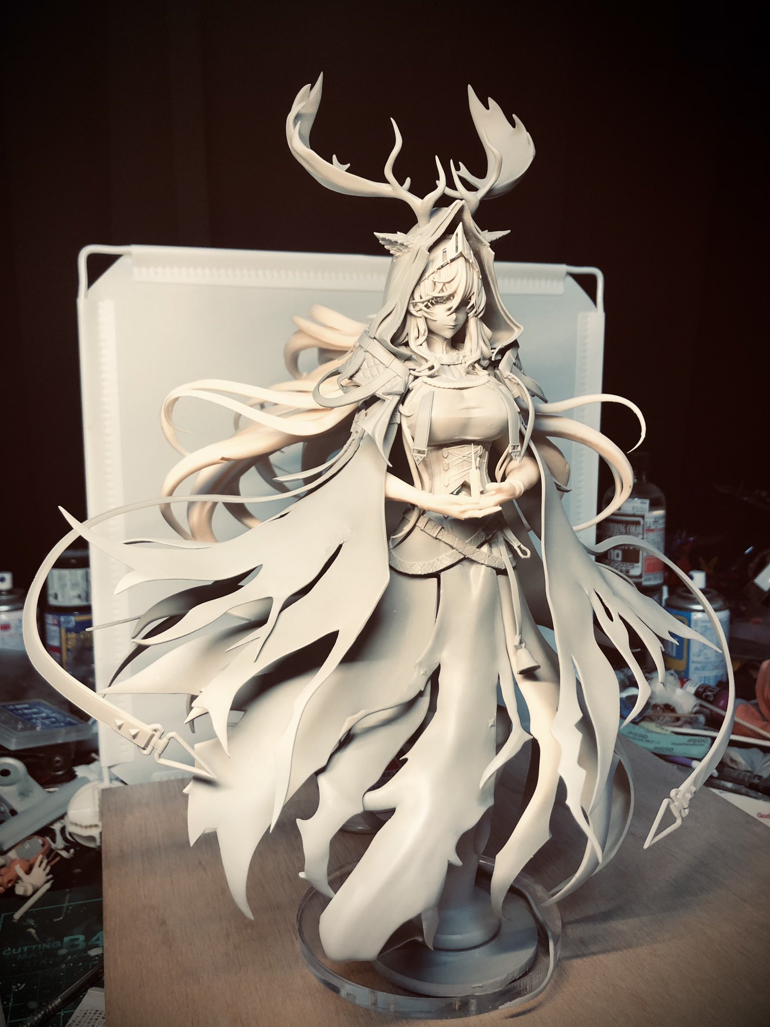 アークナイツ 燭騎士・ヴィヴィアンナ ガレージキット フィギュア 61VY7A7aAnL._UF894,1000_QL80_.jpg