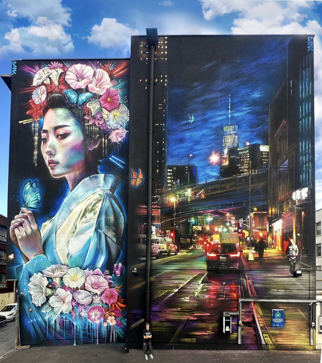 My two epic new murals for <a href="/waterfordwalls/">WaterfordWalls</a> Festical - I am back in Essex now and have just managed to catch my breath after such a physical and mental painting marathon ! - what an adventure and a creative challenge - feeling gratitude for my life as an artist