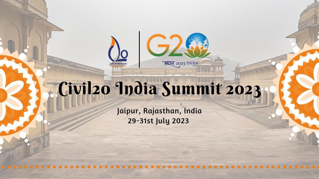 <a href="/Deeptigeorge/">Deeptigeorge</a> has been leading conversations on issues in the role of finance as the #Convenor of the Special Committee on Financial Issues of the Civil20. At the <a href="/C20EG/">Civil20India2023</a> #Summit at #Jaipur, She will lead a discussion on “Making Finance Work for the People and the Planet”.