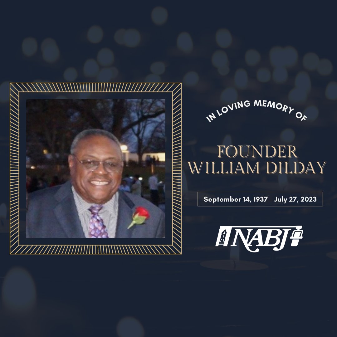 🕯️ NABJ is mourning the loss of William Dilday, one of our 44 Founders. Dilday made history as the first Black manager of a network-affiliated TV station in the U.S. He leaves behind a loving family, many colleagues and mentees. He was a trailblazer! nabjonline.org/blog/nabj-mour…