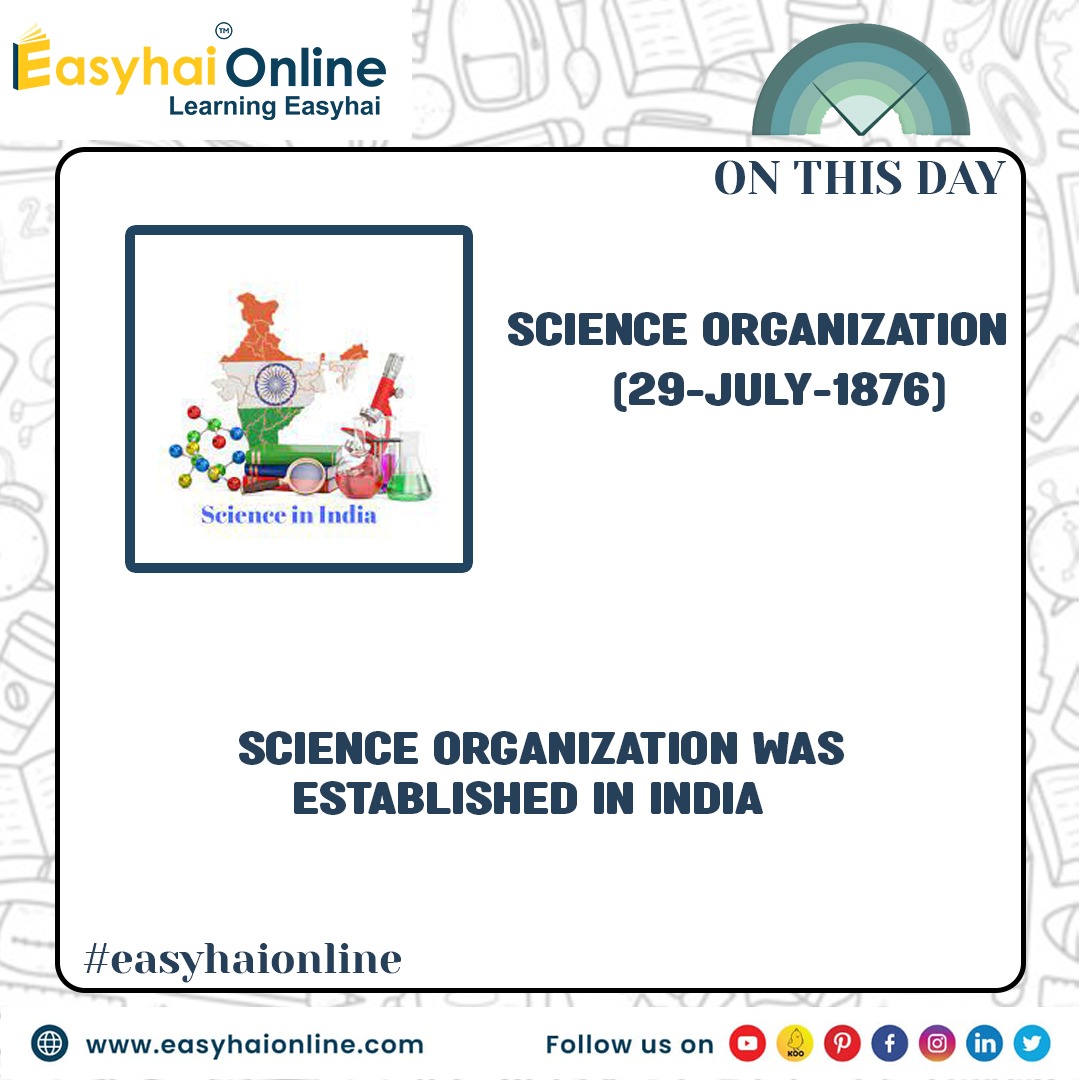 easyhaionline's tweet photo. #OnThisDay, #July #29th, #various #events, and #incidents took place in #India.
#Brithish #indainarmy #EastIndiaCompany #Olympics #Gold #Medal #Won #Hockey #Moscow #Spain #Science #Organization #SyedModi #National #Badminton #Championship https://t.co/3PNf9rgUlE