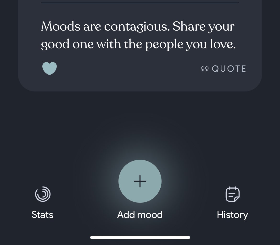 From the Moodlight app.
Loving this app so far. Been using it for about a week now.