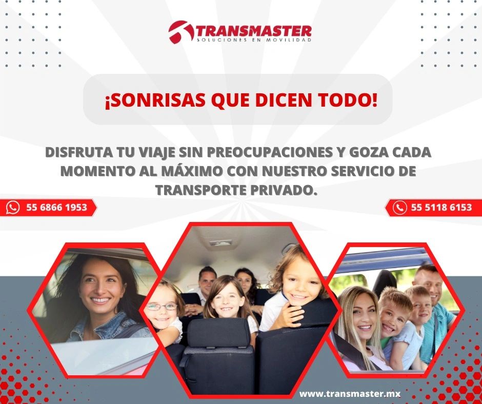 TransmasterMx's tweet photo. Cotiza tu servicio de transporte a cualquier destino!

Viaja seguro con Transmaster ™️ 
https://t.co/bT5Ks19LYx  🚐

Cotiza por Whatsapp 👇🏼
📱 https://t.co/pyho56xSJN

Trato directo, unidades equipadas, referencias reales y conductores profesionales. 

Salidas de #CDMX y #Edomex https://t.co/goW3oC1Yp1
