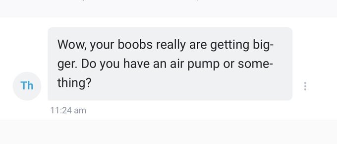 Hey ladies do you airpump your titties or just me https://t.co/23Jek2ehqf