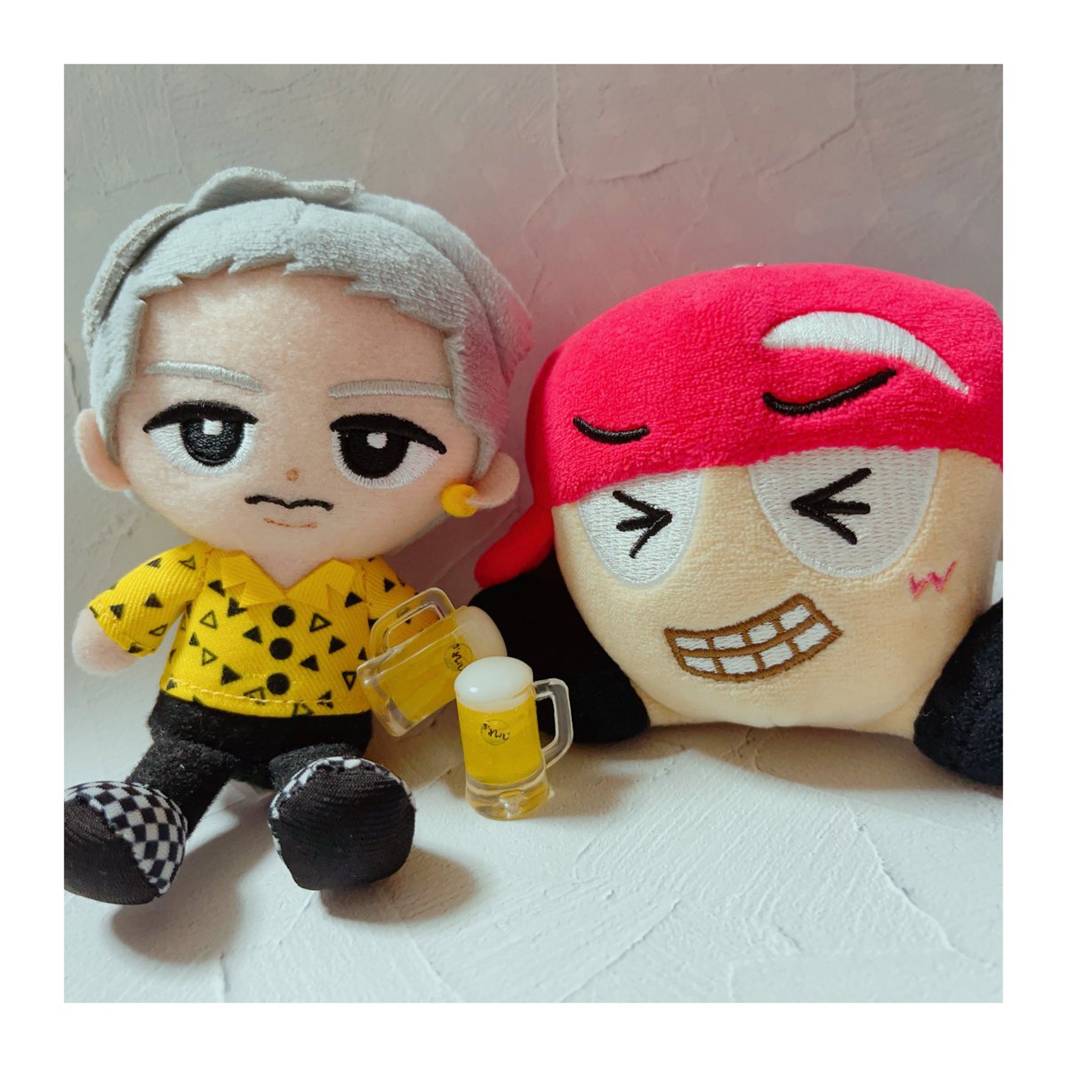 K74___9M's tweet photo. 世界一かわいいものが届いた🥹🧋🧸
ひとまず乾杯🍻 https://t.co/Hqn1yFojPO