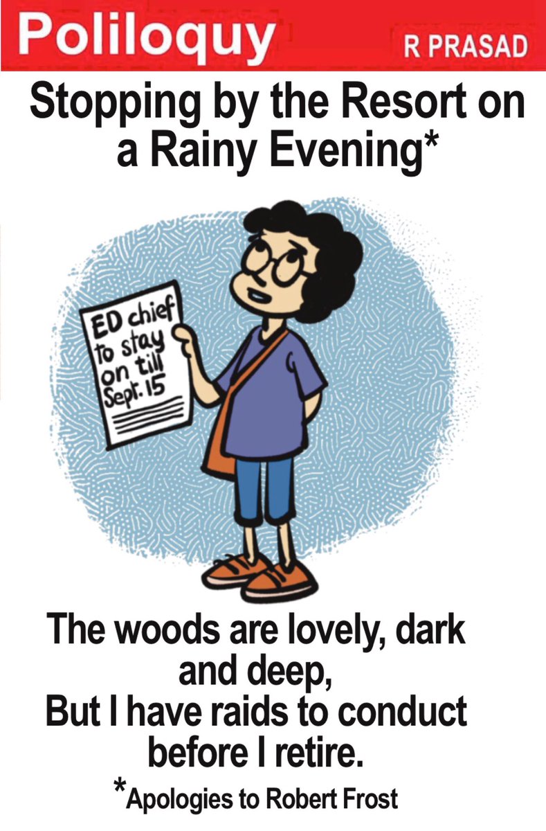 rprasad66's tweet photo. #EnforcementDirectorate #EDChief @ETPolitics @EconomicTimes https://t.co/6vkSDvBTfO