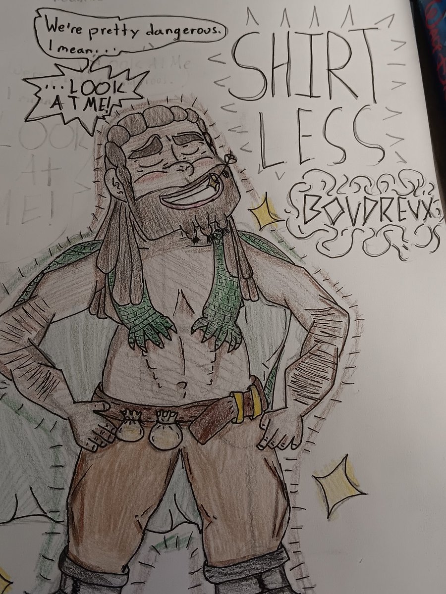 Had a fan, Lily, do some fan art for our most recent episode! So much fun we love it