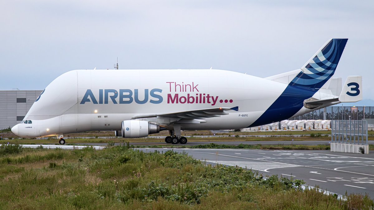 kup_0112's tweet image. Airbus
A300-608ST Beluga/F-GSTC
at Kansai Int'l Airport #RJBB
2023 7/29
ー　ー　ー
5月の飛来時のような条件を願っていましたが、なかなか思うようにはいきませんね。