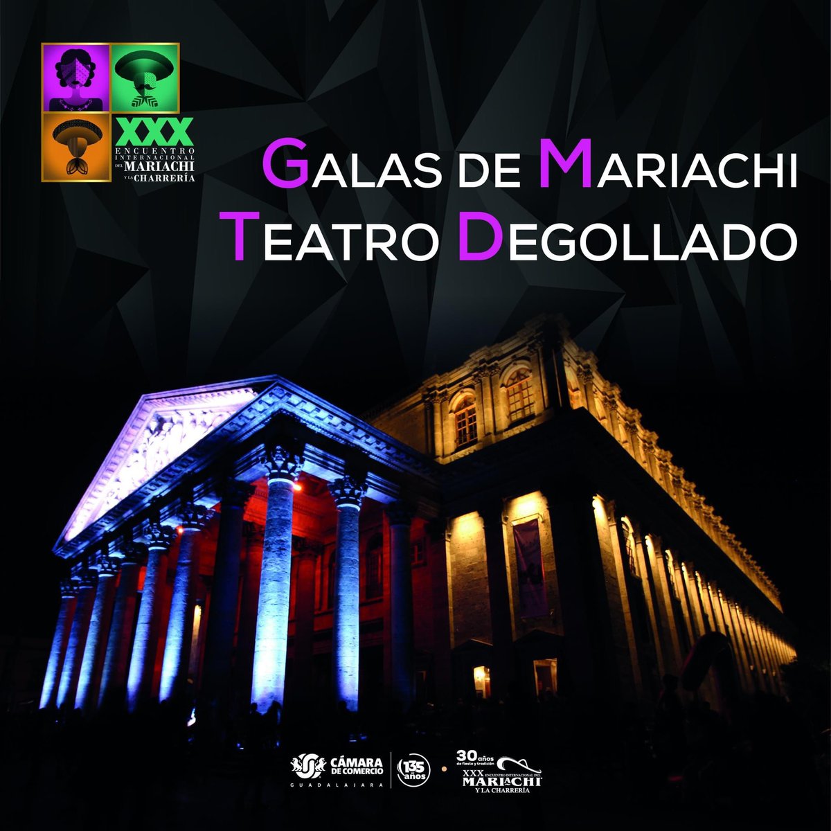 GdlTiempo's tweet photo. #GALAS 

#GalasDeMariachi en el marco del @EncMariachi en el @TeatroDegollado y el concierto magno en el @AuditorioTelmex 

Vive homenajes a: los Fernández, José Alfredo, Lola Beltrán, Lucha Villa, Juanga, Ana Gabriel, Rocío Durcal, Luis Miguel, José José entre otros https://t.co/XBrqRLif3y