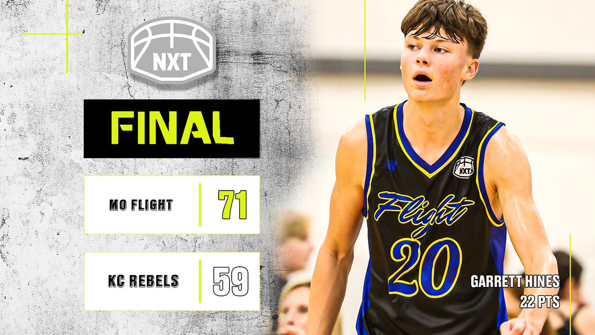 PRO16/NXTPRO League (@pro16league) on Twitter photo Garrett Hines sinks SIX Three Pointers to keep <a href="/flightbball417/">Flight Basketball</a> alive in bracket play👀
#NXTFINALS Garrett Hines sinks SIX Three Pointers to keep <a href="/flightbball417/">Flight Basketball</a> alive in bracket play👀
#NXTFINALS