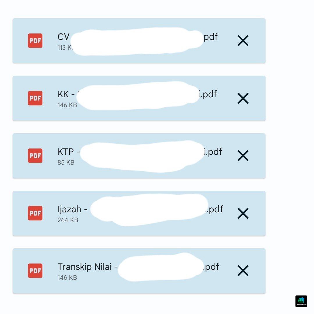 worksfess's tweet image. work! kalau kirim lamaran via email dokumen pendukung mending dikirim satu-satu kayak gini atau digabung jadi satu pdf?