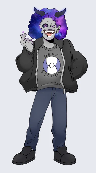 commission for @ their sona! 
