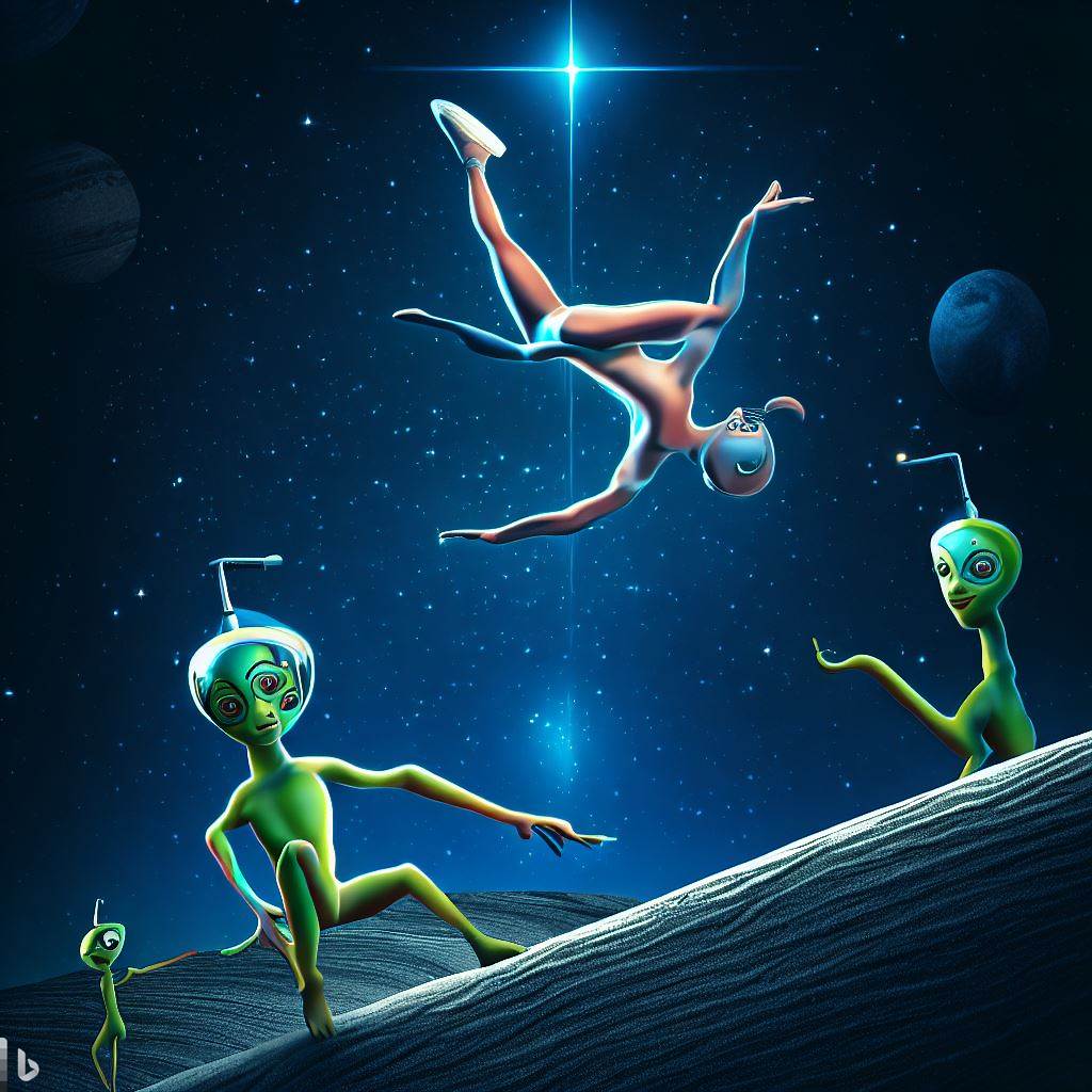 Hablando de Extraterrestres, la gimnasia tiene atletas cósmicos bit.ly/3qd97DF