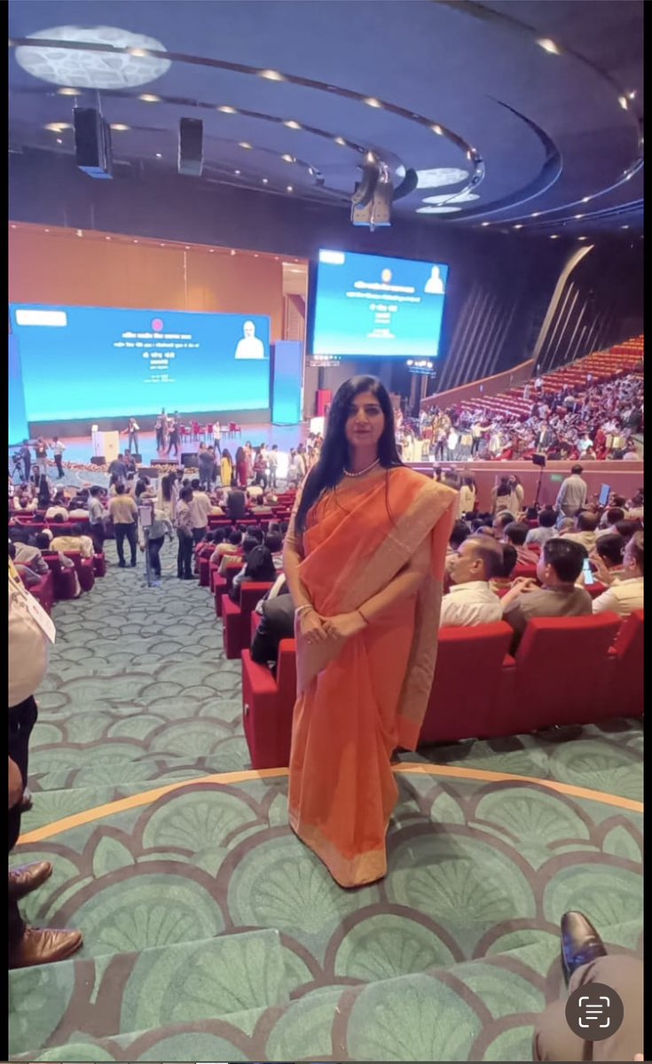 madhuri_dadhich's tweet photo. Delightful to be a part of ‘Akhil Bhartiya Shiksha Samagam 2023 NEP 2020’ Looking forward to an enriching experience @ashokkp @y_sanjay @pntduggal @kandhari_ekta #ahlconintl  #NEP #CBSE https://t.co/u719PN3aEv