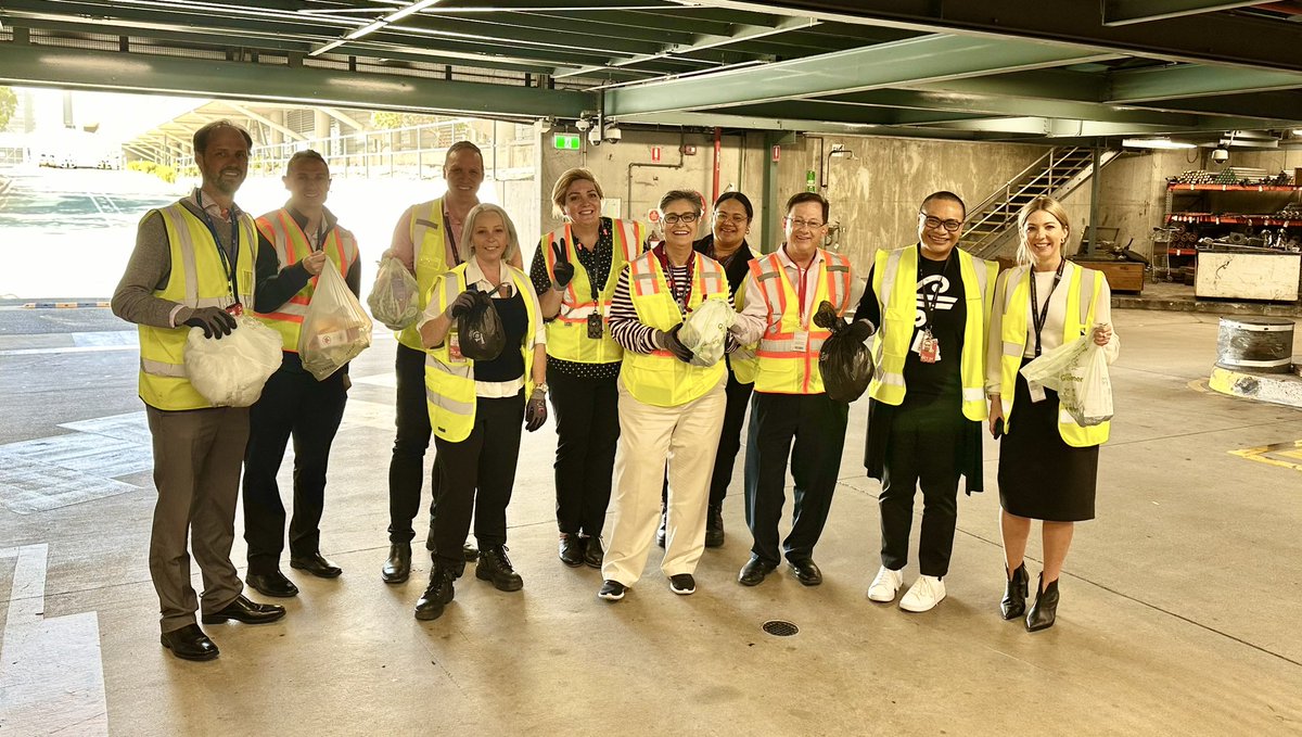 #TeamBNE joined the great turn out for the @BrisbaneAirport FOD Walk, with lunch and raffle prizes. Another strong example of the safety commitment across the BNE airport community and our business partners! #nosmallrolesinsafety #beingunited #safetyexcellence