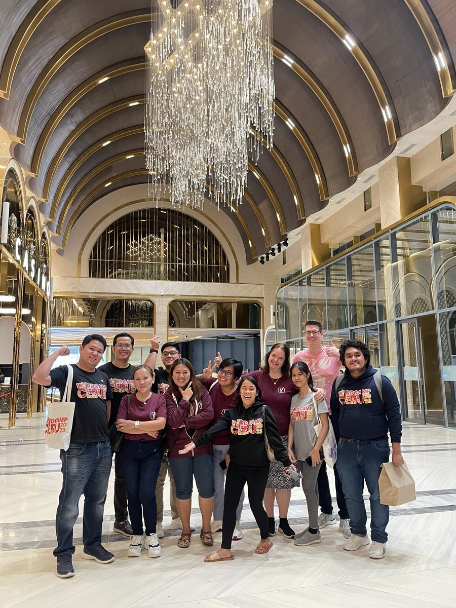 mikes41720's tweet photo. One happy core memory is when Taco & Yvette visited us in Cebu for #WordCampCebu2023, which was just a week before #WCAsia. Very hectic pace but it was so much fun! I’ll always be grateful for this.
Thank you @TacoVerdo!
#10YearsOfTaco
@yoast https://t.co/kLg4ic873K